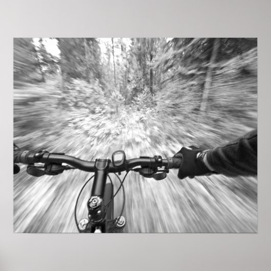 Auf einem Stärkenteil von Singletrack 2 Poster (Vorne)