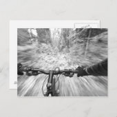 Auf einem Stärkenteil von Singletrack 2 Postkarte (Vorne/Hinten)