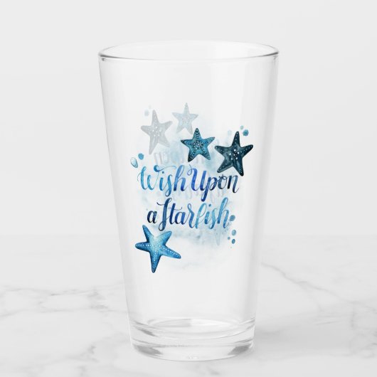 Auf einem Sternenfisch Glas (Vorderseite)