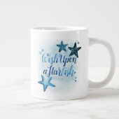 Auf einem Sternenfisch Jumbo-Tasse (Rechts)