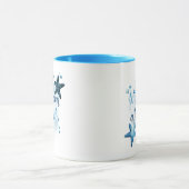 Auf einem Sternenfisch Tasse (Zentrum)