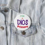 auf einen Dios Primero Button (Beispiel)