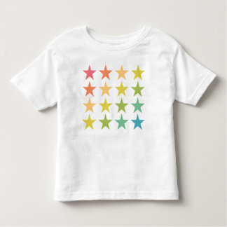 Auf einen Stern - farbenfroher Regenbogenstern - T Kleinkind T-shirt