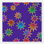 Auf einen Stern in Mondlicht Tapete (Vorderseite)