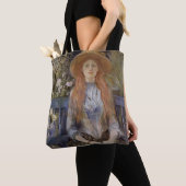 Auf einer Bank von Berthe Morisot Tasche (Von Nahem)