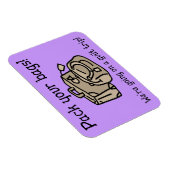 Auf einer Gildenreise Funny Magnet (Rechte Seite)