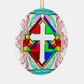 "Auf einer Gral-Quest" Keramik Ornament (Rechts)