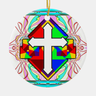 "Auf einer Gral-Quest" Keramik Ornament