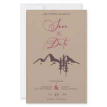 Auf einer Haushaltshochzeit rustikale Bergwelt Boh