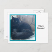 Auf einer Postkarte aufdrücken (Vorne/Hinten)