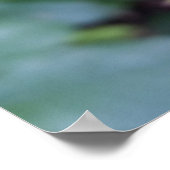 auf einer Rose ruhen Poster (Ecke)