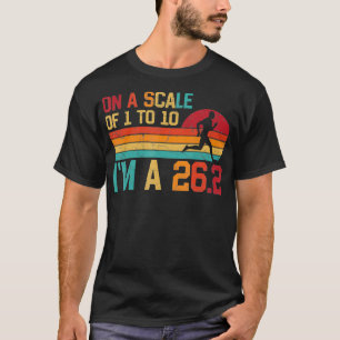Auf einer Skala von 1 bis 10 Im A 262 Mens Maratho T-Shirt