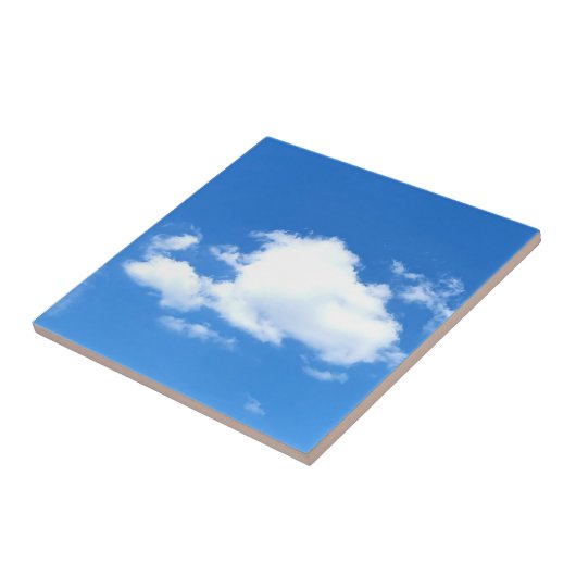 Auf einer Wolke ruhen Fliese (Seite)