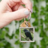 Auf einer Zweigstelle mit Schlüssel Schlüsselanhänger (Hand)
