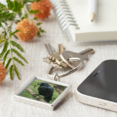 Auf einer Zweigstelle mit Schlüssel Schlüsselanhänger (Seite)