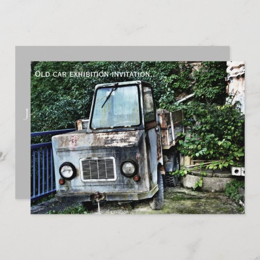 Auf Einladung verzichteter LKW (Vorne/Hinten)