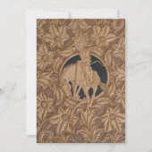 Auf Einladung vorgefertigtes, handwerkliches Leder (Vorderseite)