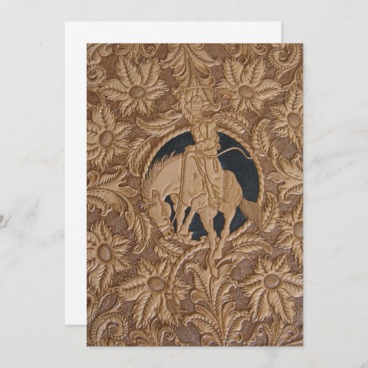 Auf Einladung vorgefertigtes, handwerkliches Leder (Vorne/Hinten)