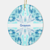 Auf Eiswürfel zur Keramik Ornament (Links)