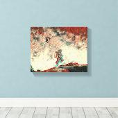 Auf Entdeckungsreise: Eine Reise des Wissenschaftl Leinwanddruck (Insitu (Holzboden))