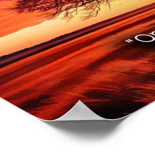 "Auf Erden gibt es keinen Himmel, aber es gibt Stü Poster (Ecke)