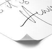 Auf Erden wie im Himmelsskript Poster (Ecke)