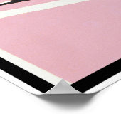 Auf Erfolgskurs, Vögel, Abstrakt, geometrisch, Ret Poster (Ecke)