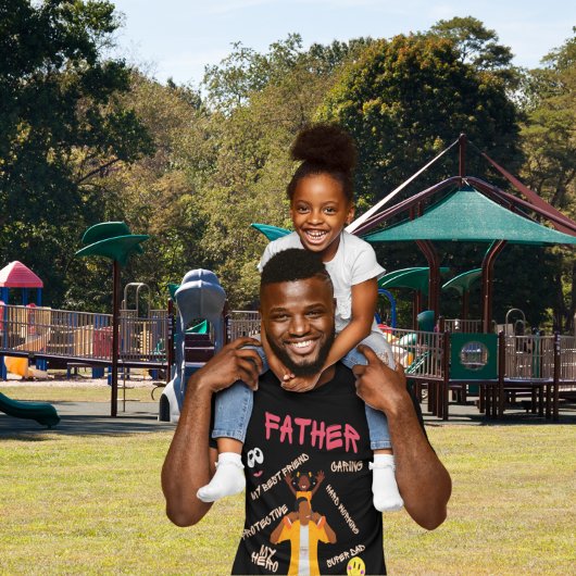 Auf euren Schultern ist Papa mein Held T-Shirt