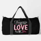 AUF EWIG IN LIEBE MIT DIR DUFFLE BAG (Vorderseite)