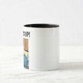AUF EX! KAFFEETASSE FÜR MÄDCHEN MIT GROSSER HINTER (Zentrum)