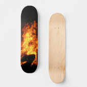 AUF FEUER SKATEBOARD (Vorderseite)