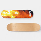Auf Feuer-Skateboard Skateboard (Horizontal)