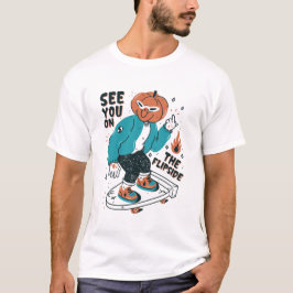 Auf Flipside Halloween Skateboarding sehen T-Shirt