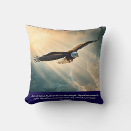 Auf Flügeln wie Adler aufsteigen | Kissen