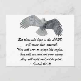 Auf Flügeln wie Adler - ist 40:31 Postkarte