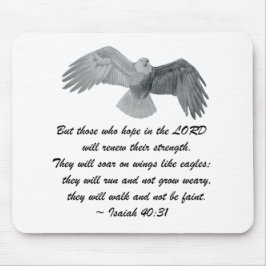 Auf Flügeln wie Eagles - ist 40:31 Mousepad