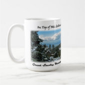 Auf Foto-Kunst Mt. LeConte G/M Kaffeetasse (Links)