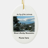 Auf Foto-Kunst Mt. LeConte G/M Keramik Ornament (Hinten)