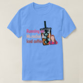 Auf Frau Rachel und Eiskaffee 2 laufen T-Shirt (Design vorne)