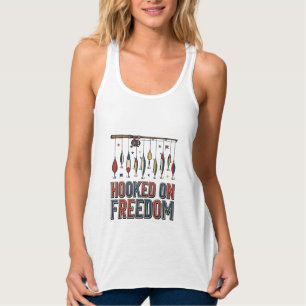 Auf Freiheit versessen - Patriotinches Angel-Shirt Tank Top