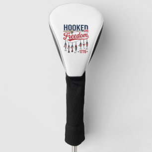 Auf Freiheit versessen - Patriottisches Angler-Shi Golf Headcover