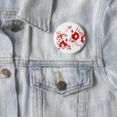 Auf frischer Tat gefangen Button (Beispiel)