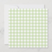 Auf Frog Baby Duschplatz hoffen Einladung (Rückseite)