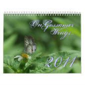 Auf Gaze Wings Schmetterlings-Kalender 2011 Kalender (Titelbild)