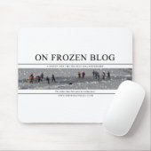 Auf gefrorenem Blog Mousepad (Mit Mouse)