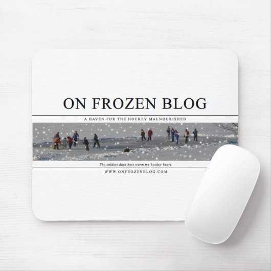 Auf gefrorenem Blog Mousepad (Mit Mouse)