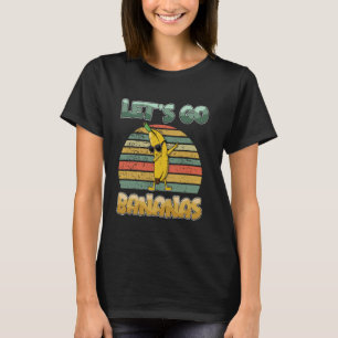 Auf geht's Bananen Retro Vintage Bananen Kinder Lu T-Shirt
