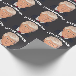 AUF GEHT'S BRANDON DONALD TRUMP ALLE ANLÄSSE GESCHENKPAPIER
