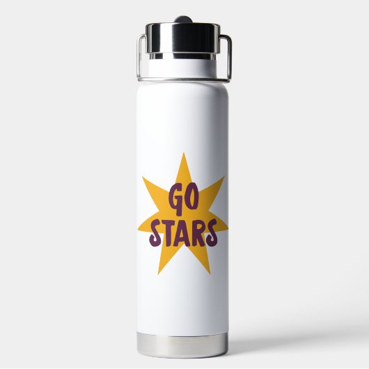 Auf geht's, Stars Trinkflasche (Hinten)