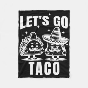 Auf geht's Taco 1  Fleecedecke